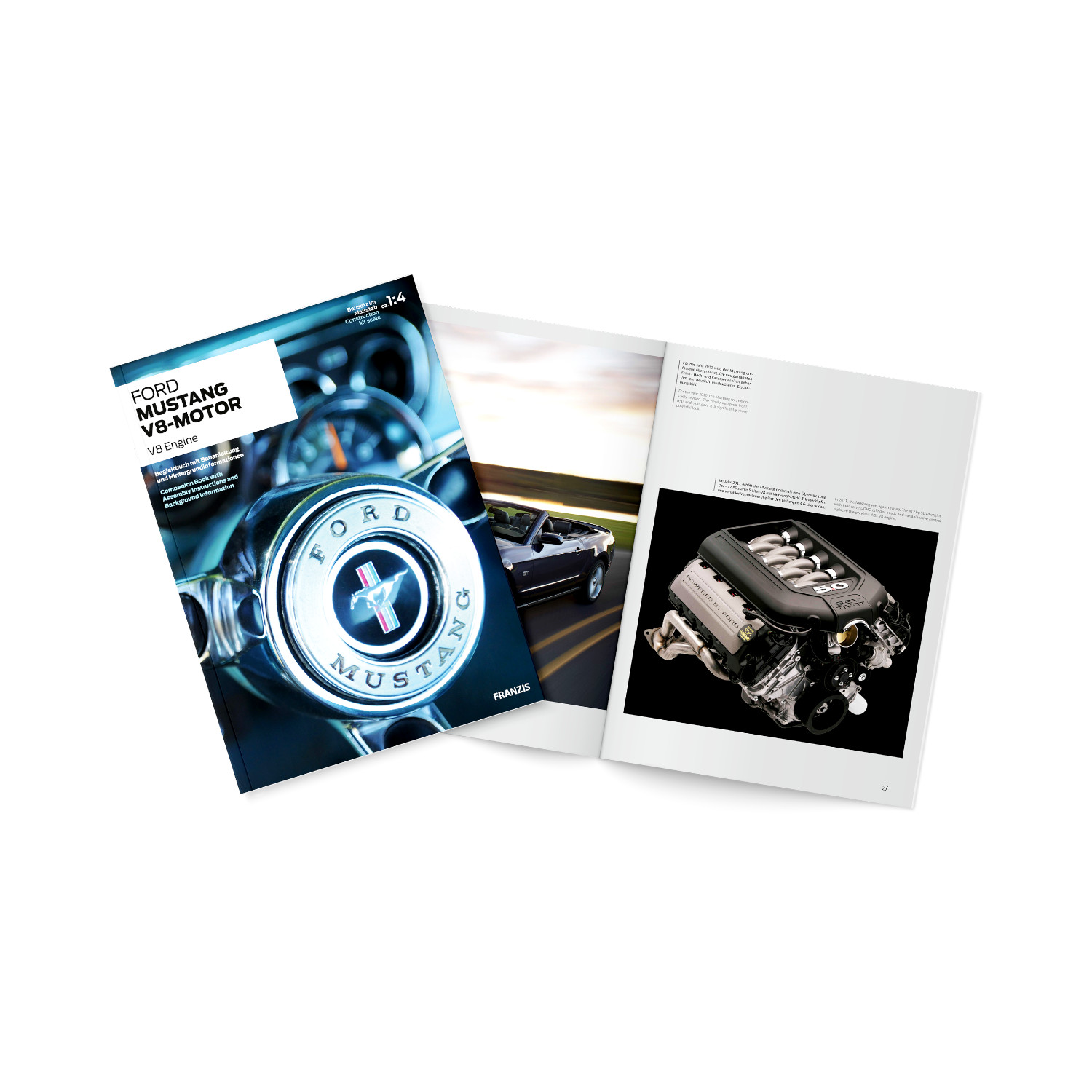 Motorbausatz - Ford Mustang V-8 Motor