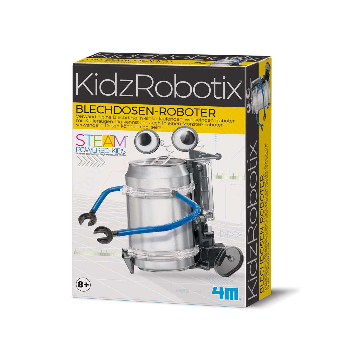 KidzRobotix: Blechdosen-Roboter