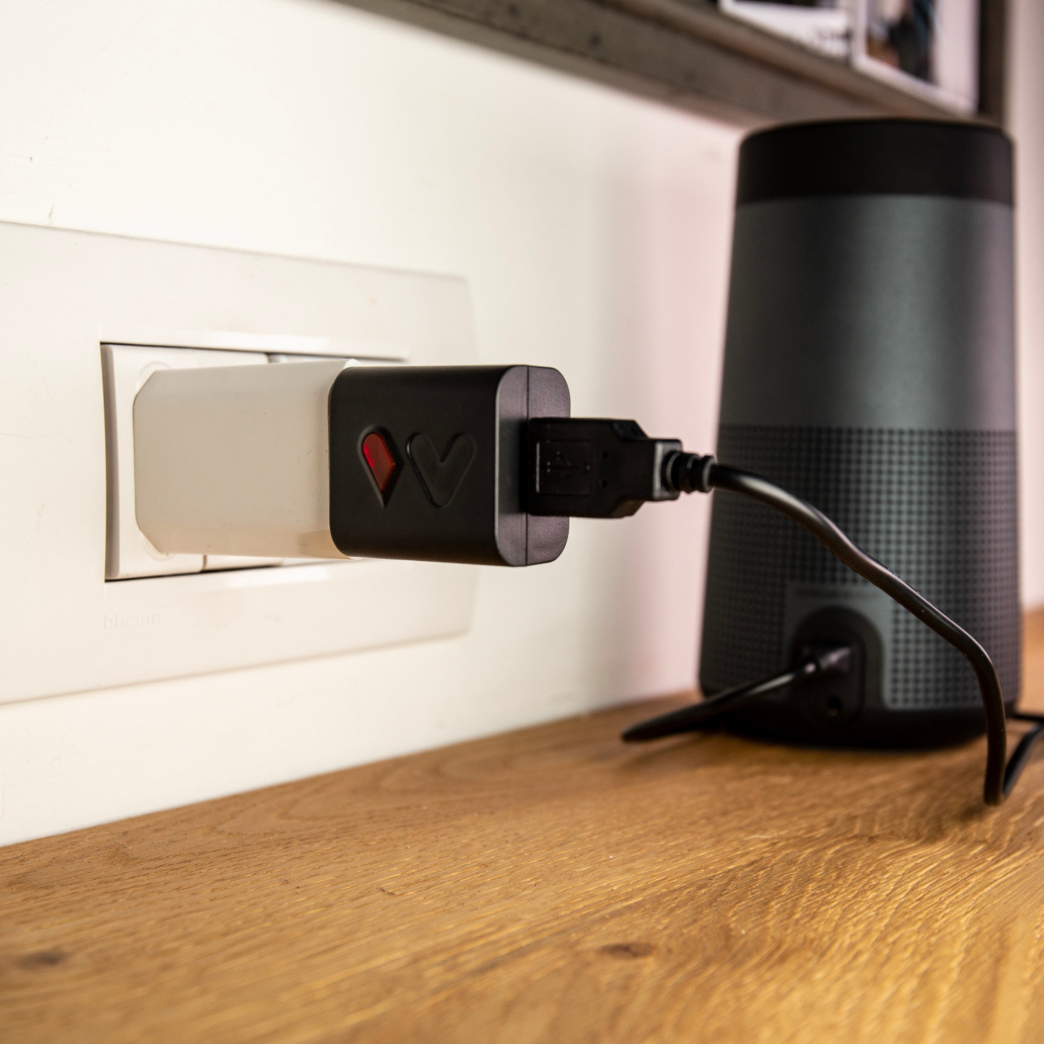 WITTY Power Akku Schoner mit 2 Adaptern schwarz