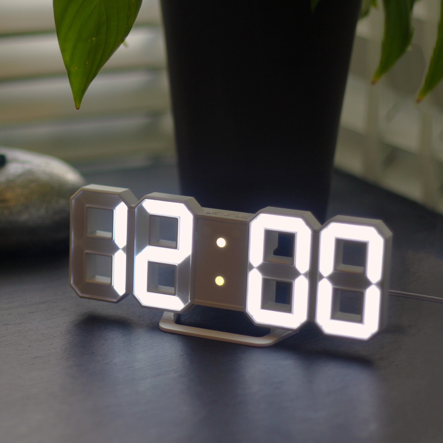 LED Bordless Clock