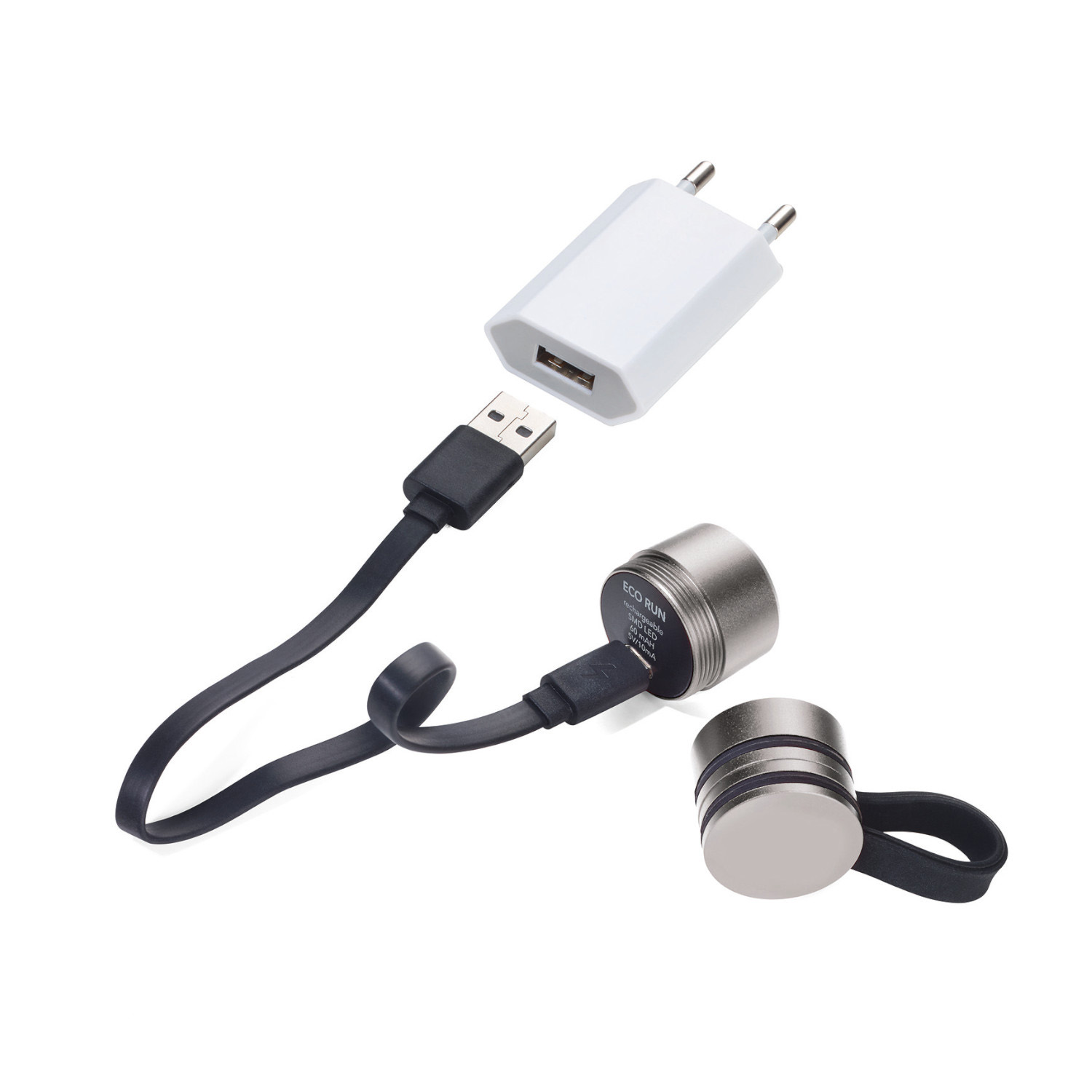 ECO RUN Sicherheitslicht 60 mAh titan