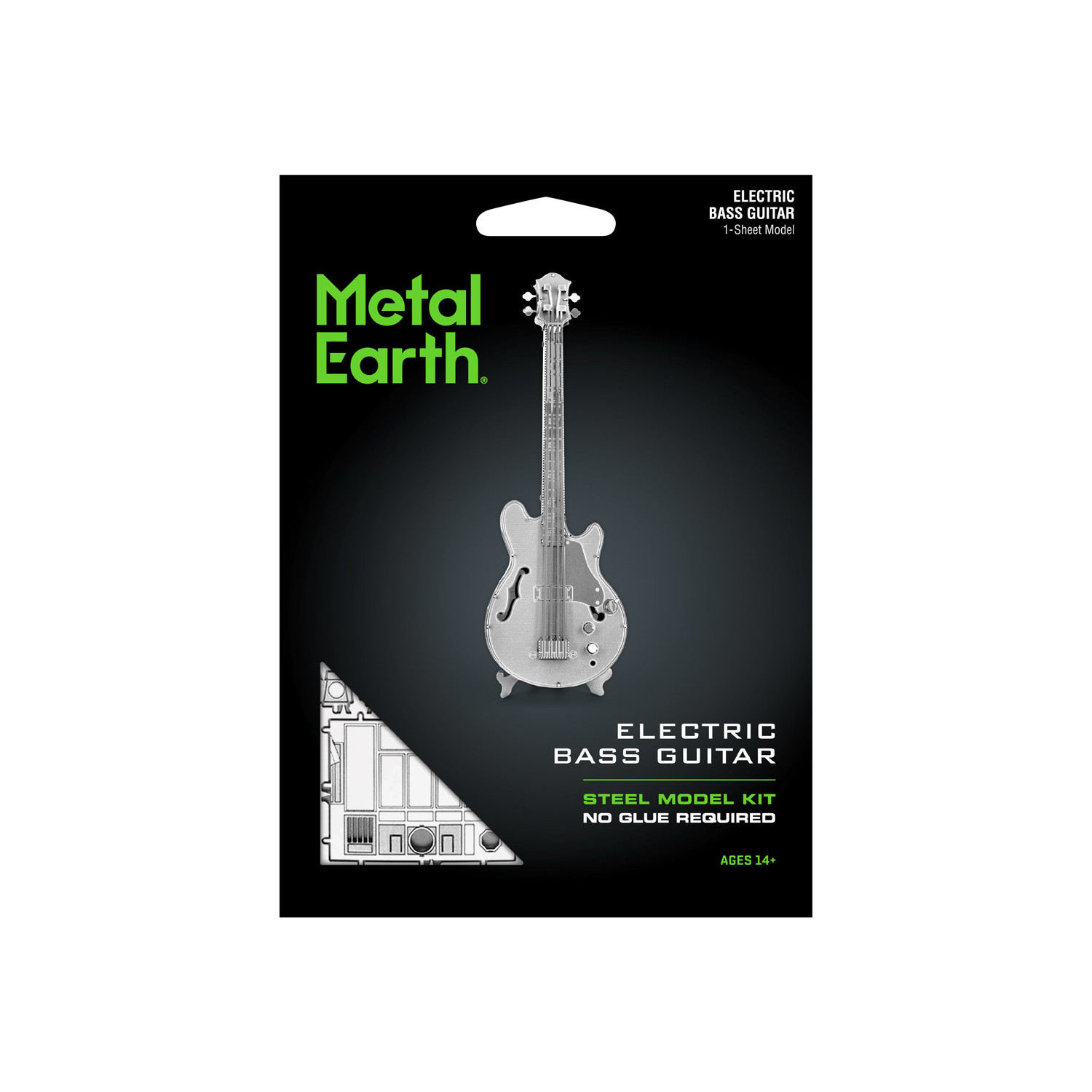 Metal Earth - Electric Bass Guitar 