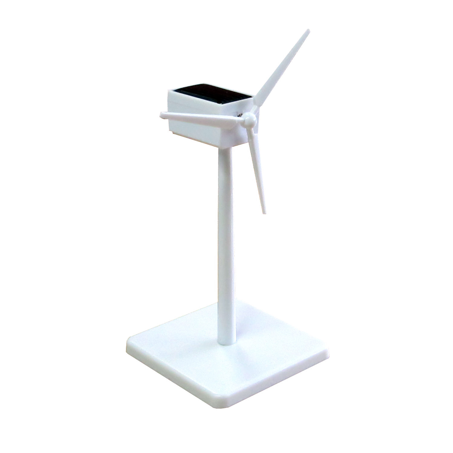 Solar Windgenerator weiß - 16 cm