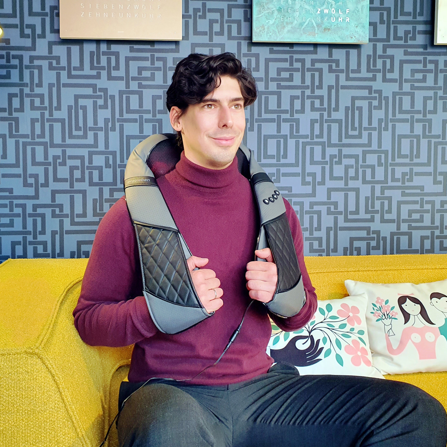 ERGOLEBEN Shiatsu Nacken + Schulter Massagegerät