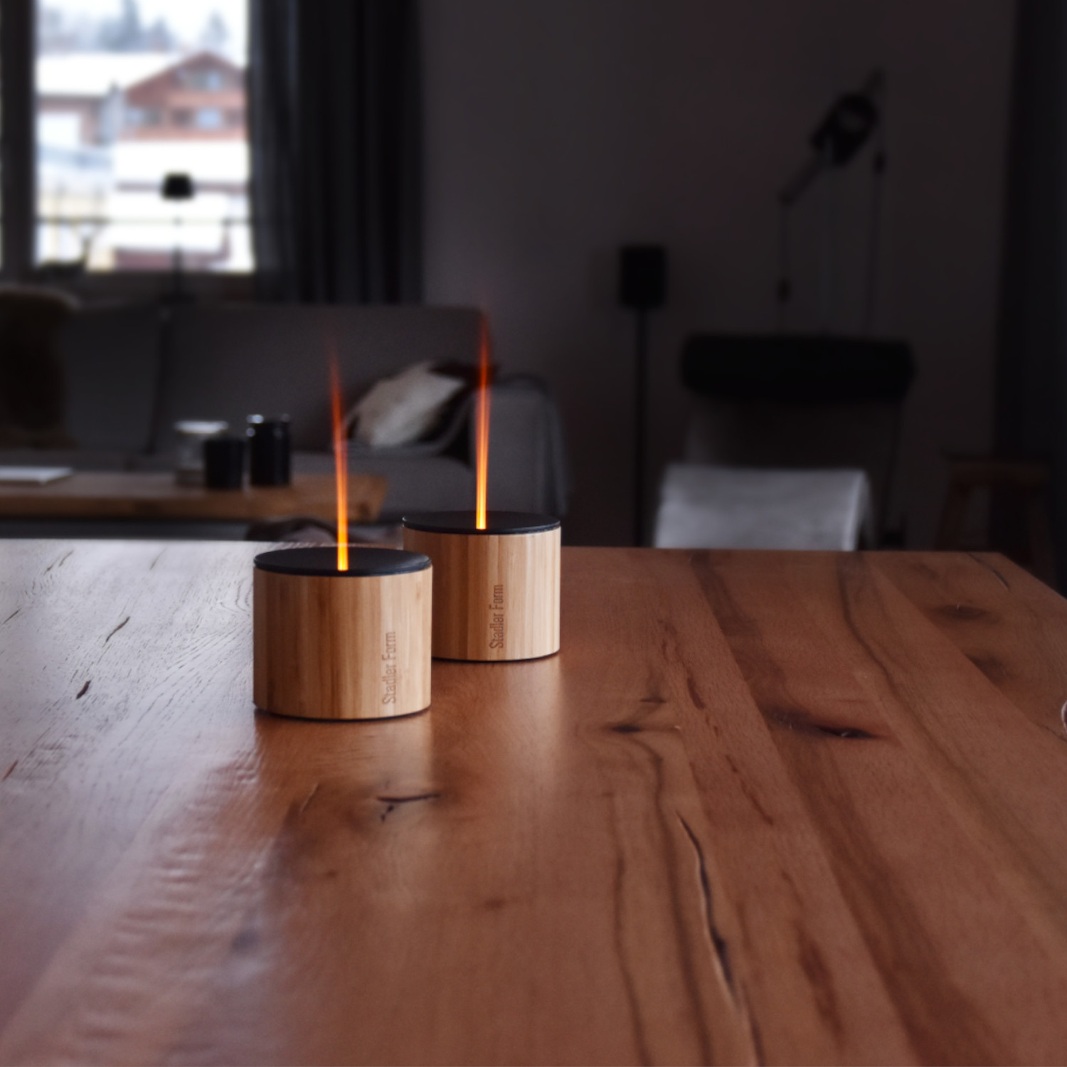 Nora Aroma Diffuser mit Flammeneffekt und Akku