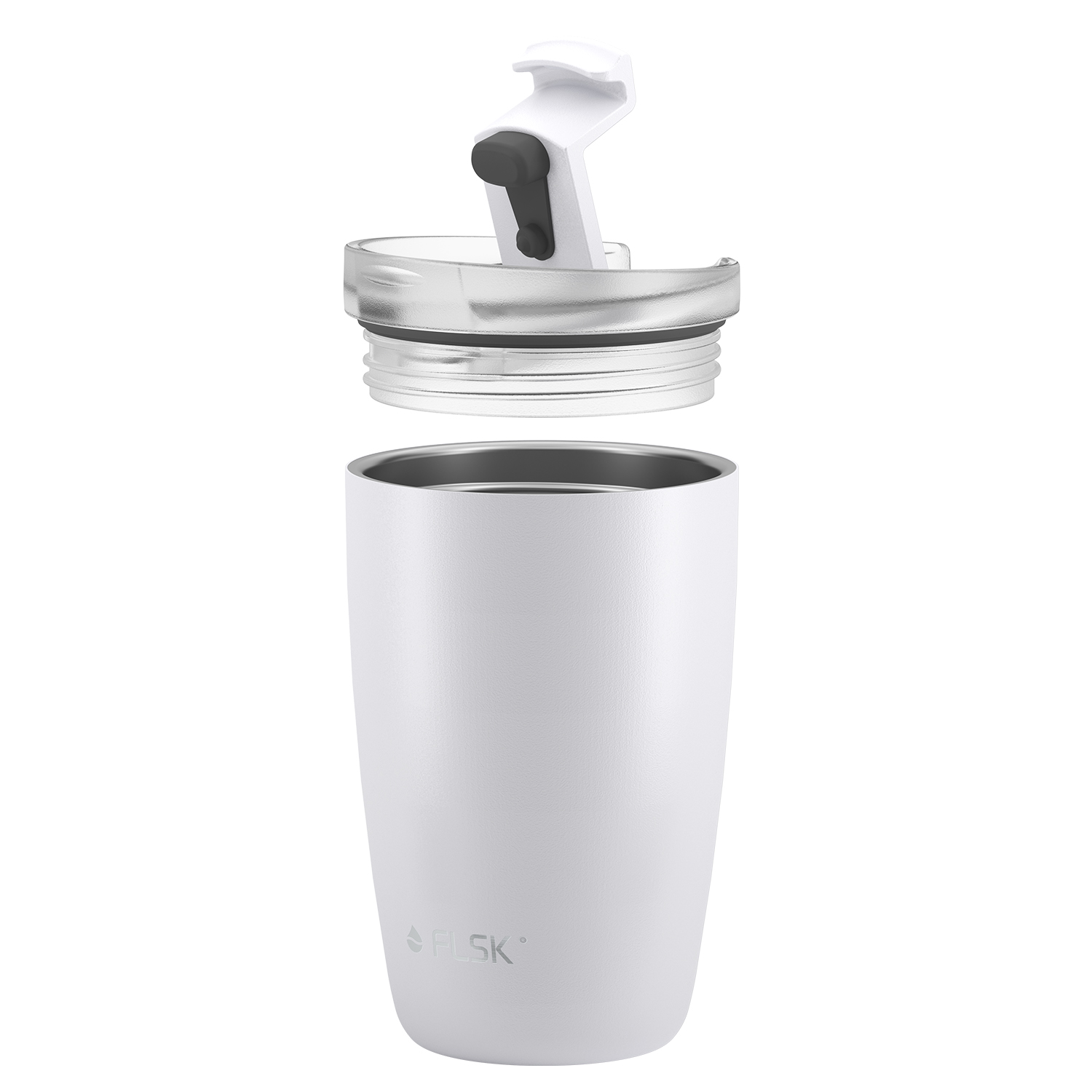 FLSK Kaffebecher 500ml weiß
