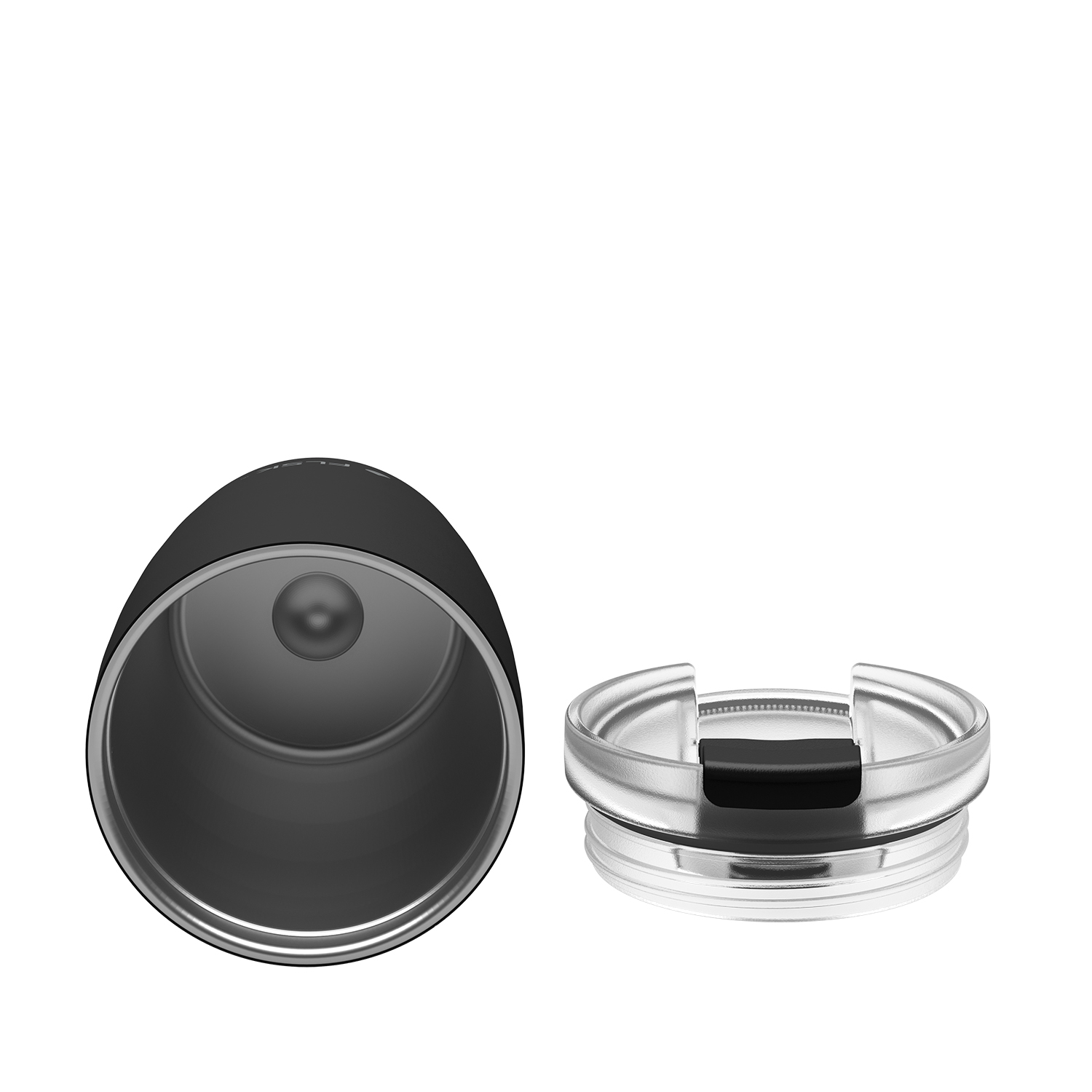 FLSK Kaffebecher 500ml schwarz