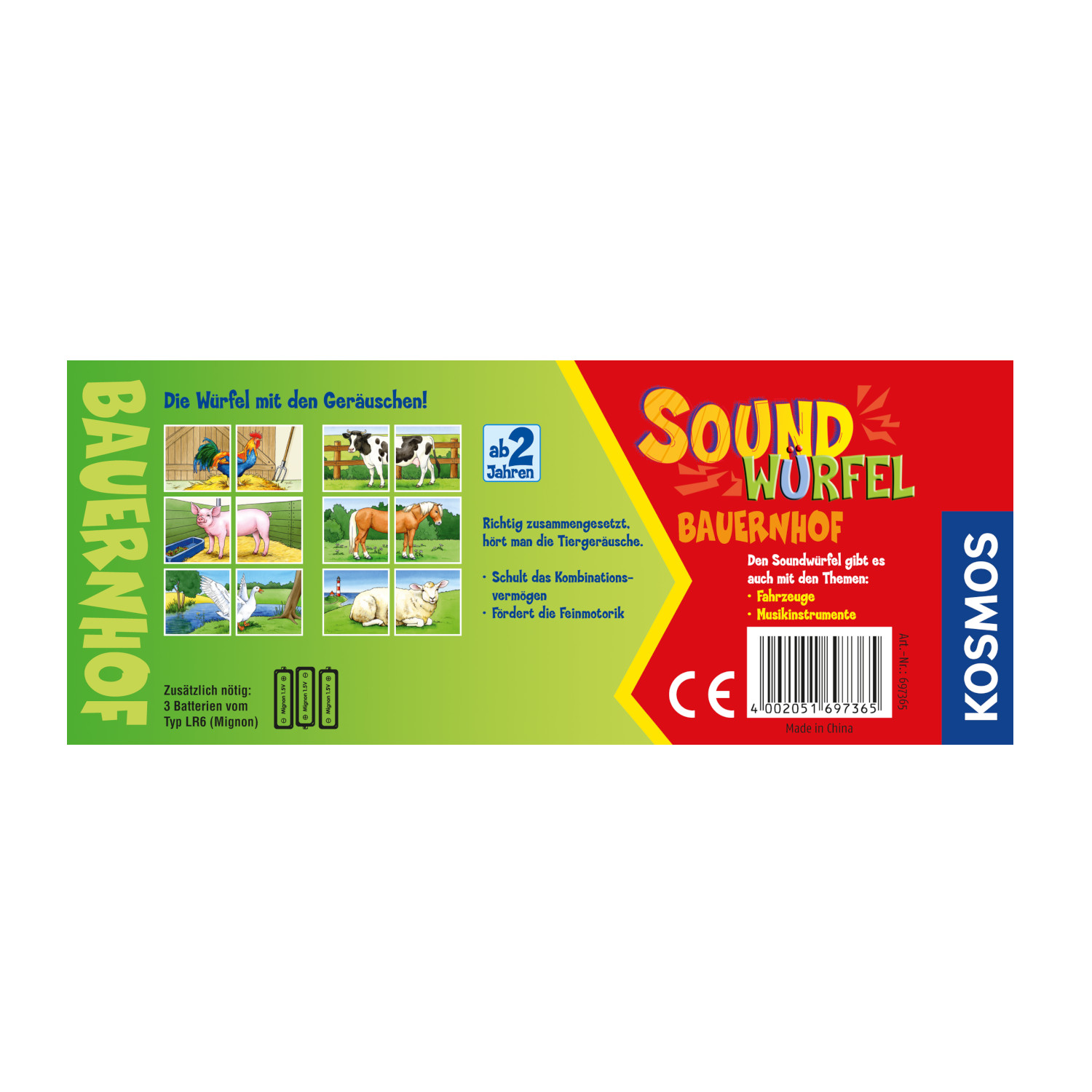 Soundwürfel Bauernhof 