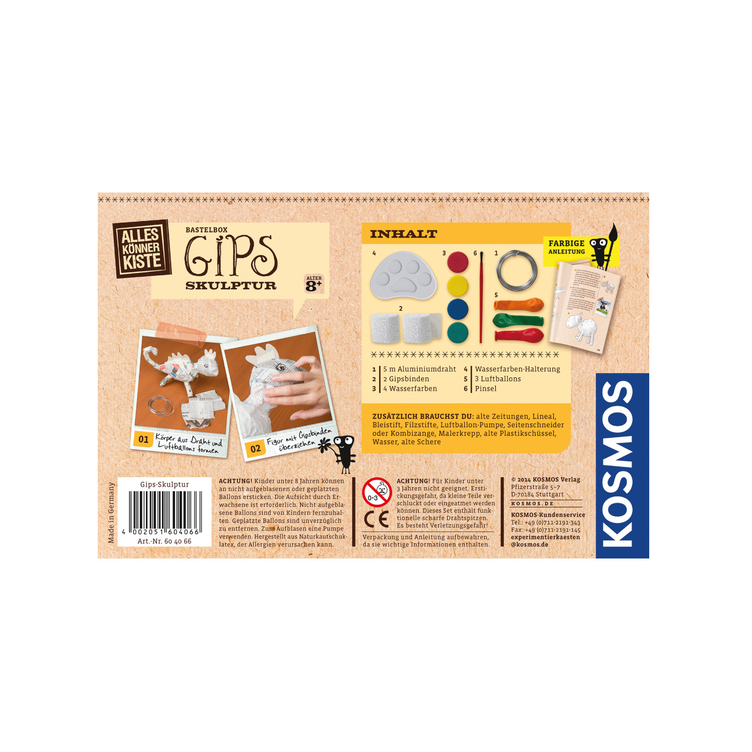 Gips-Skulptur