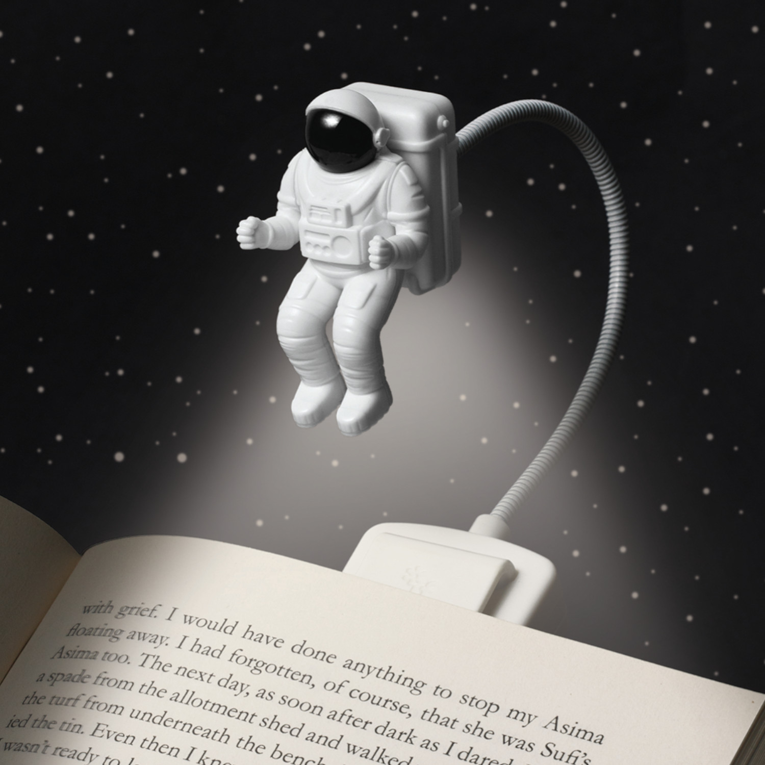 Leselampe Spaceman