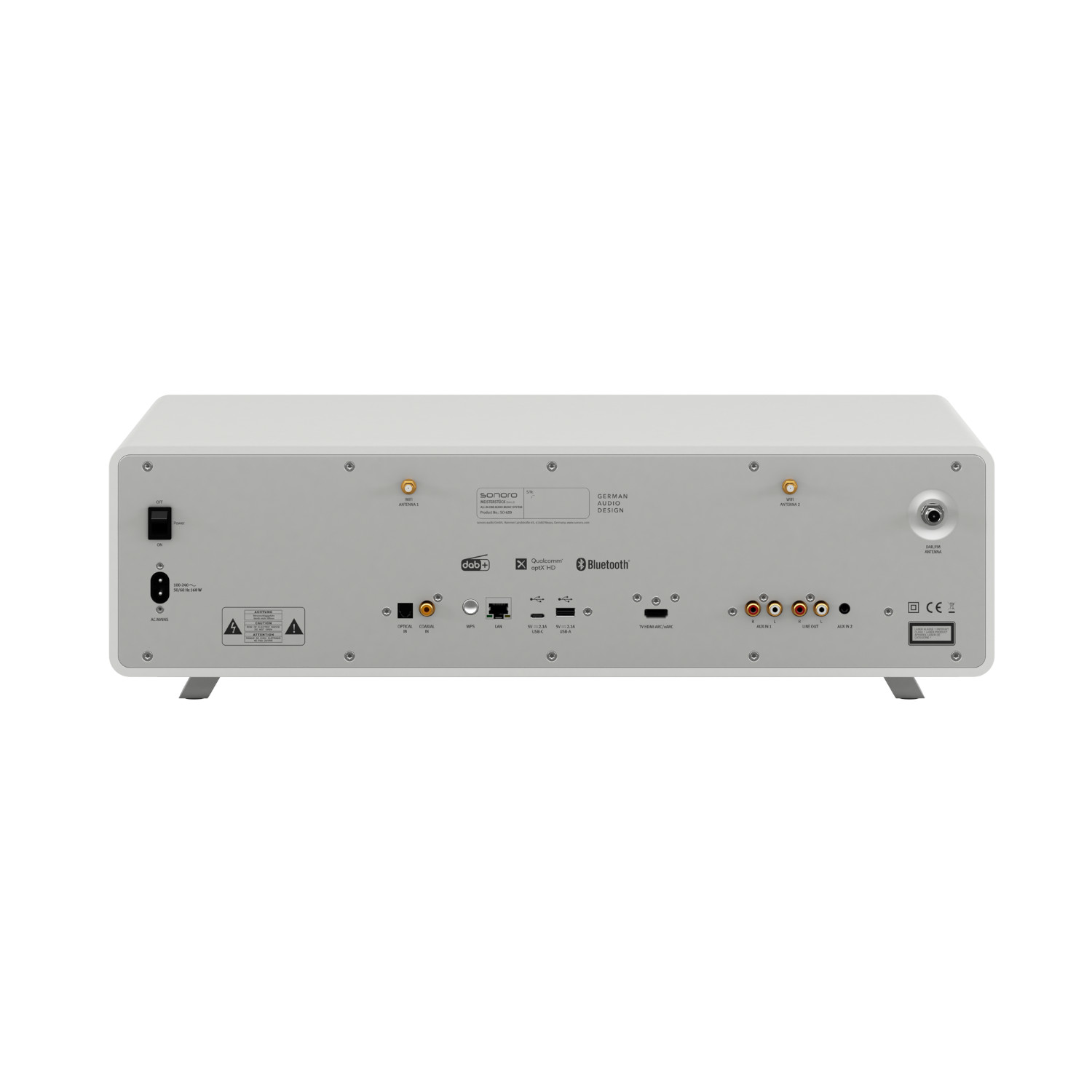 Audiosystem - Meisterstück GEN-2 - Weiss matt