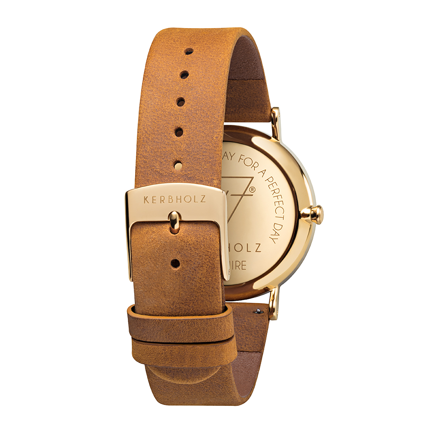 FRIDA Walnut Mustard - Armbanduhr