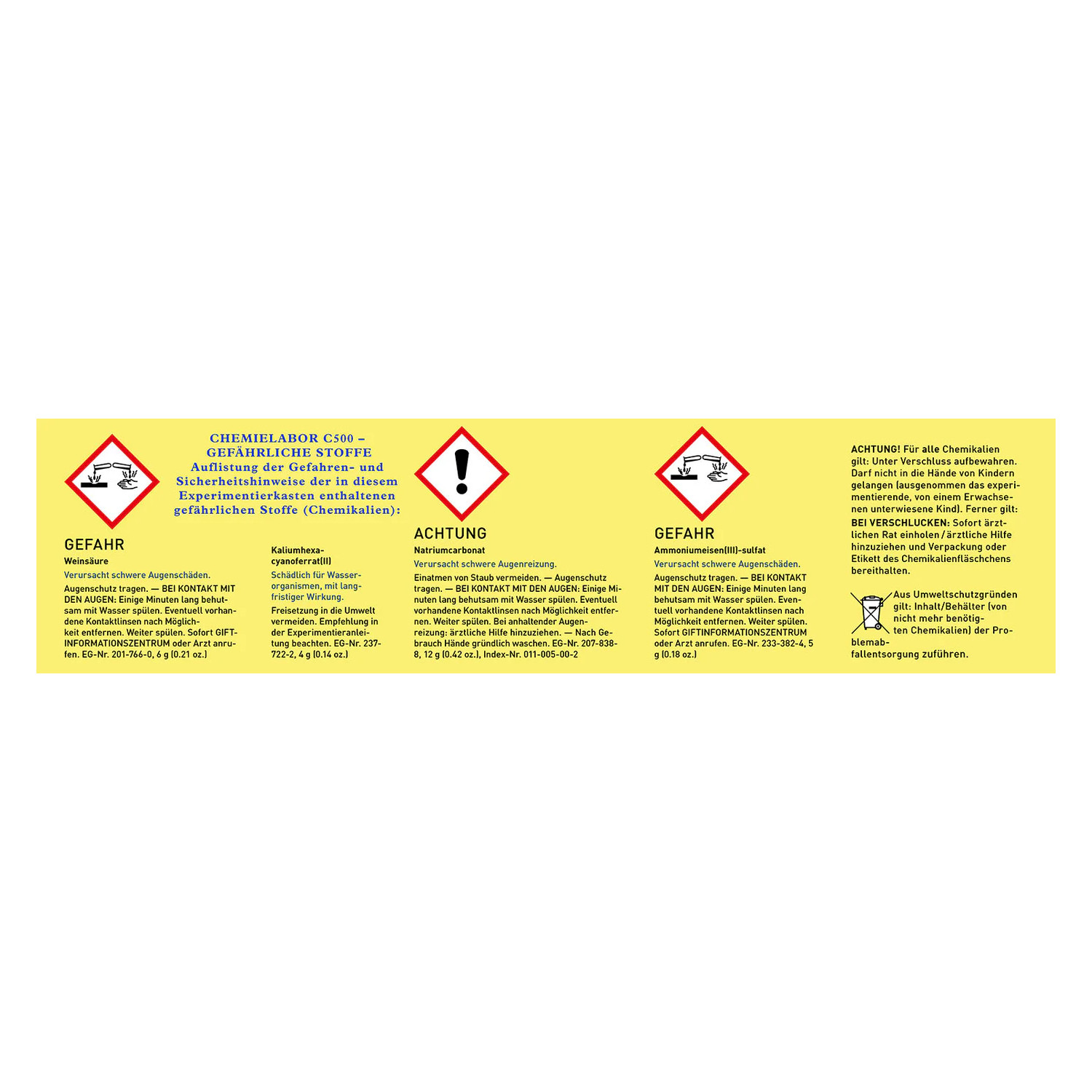 Chemielabor C500