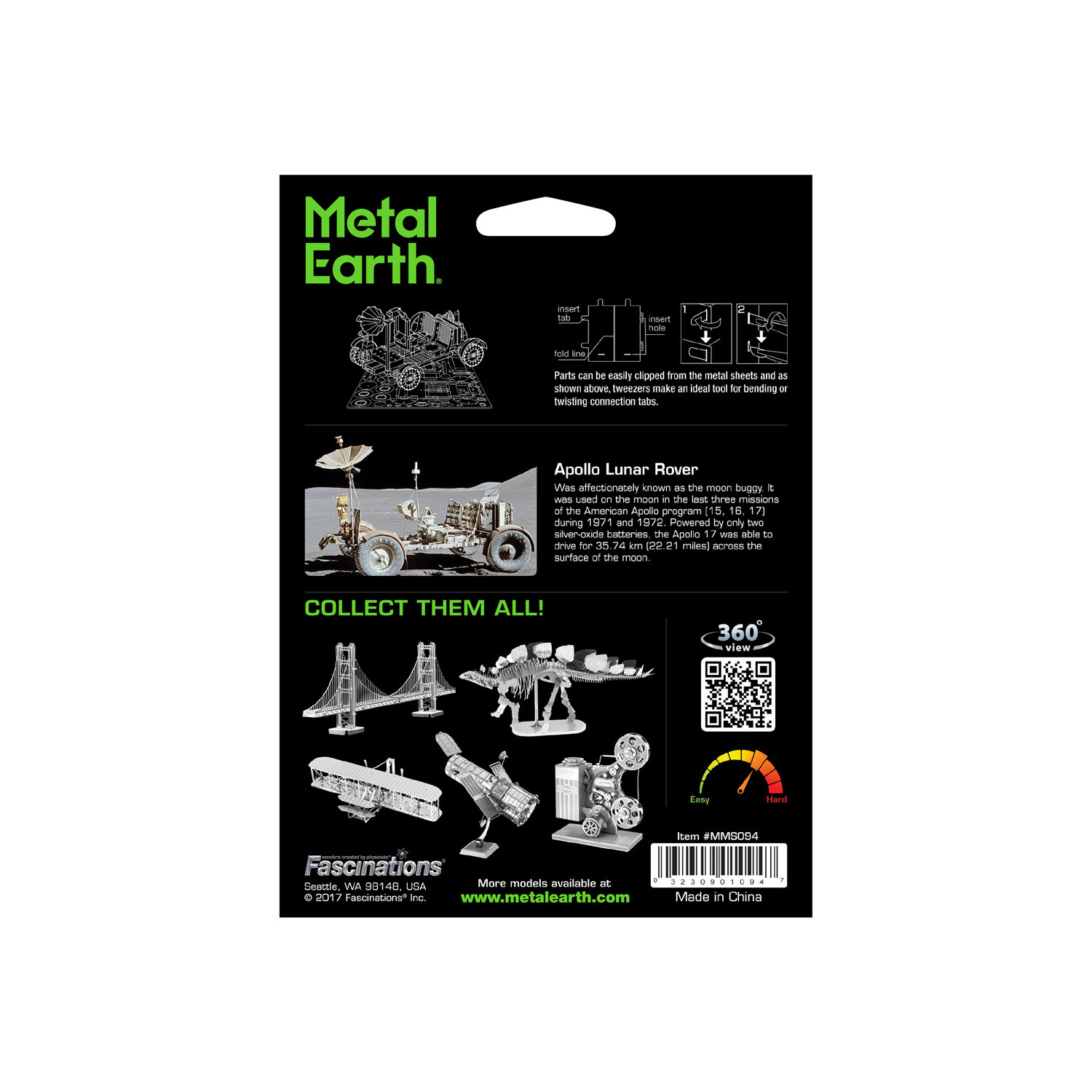 Metal Earth - Apollo Lunar Rover 