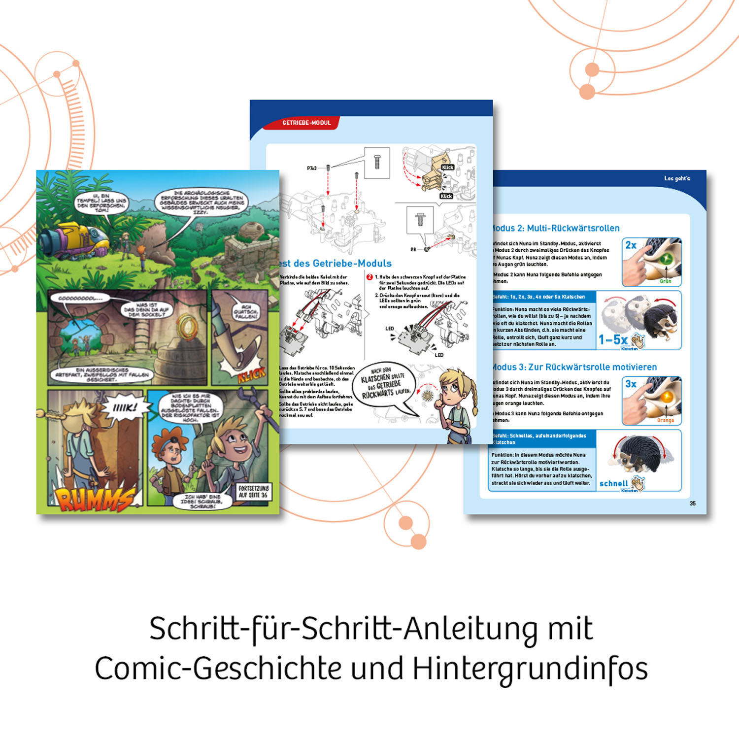 Experimentierkasten Nuna - Igel Roboter
