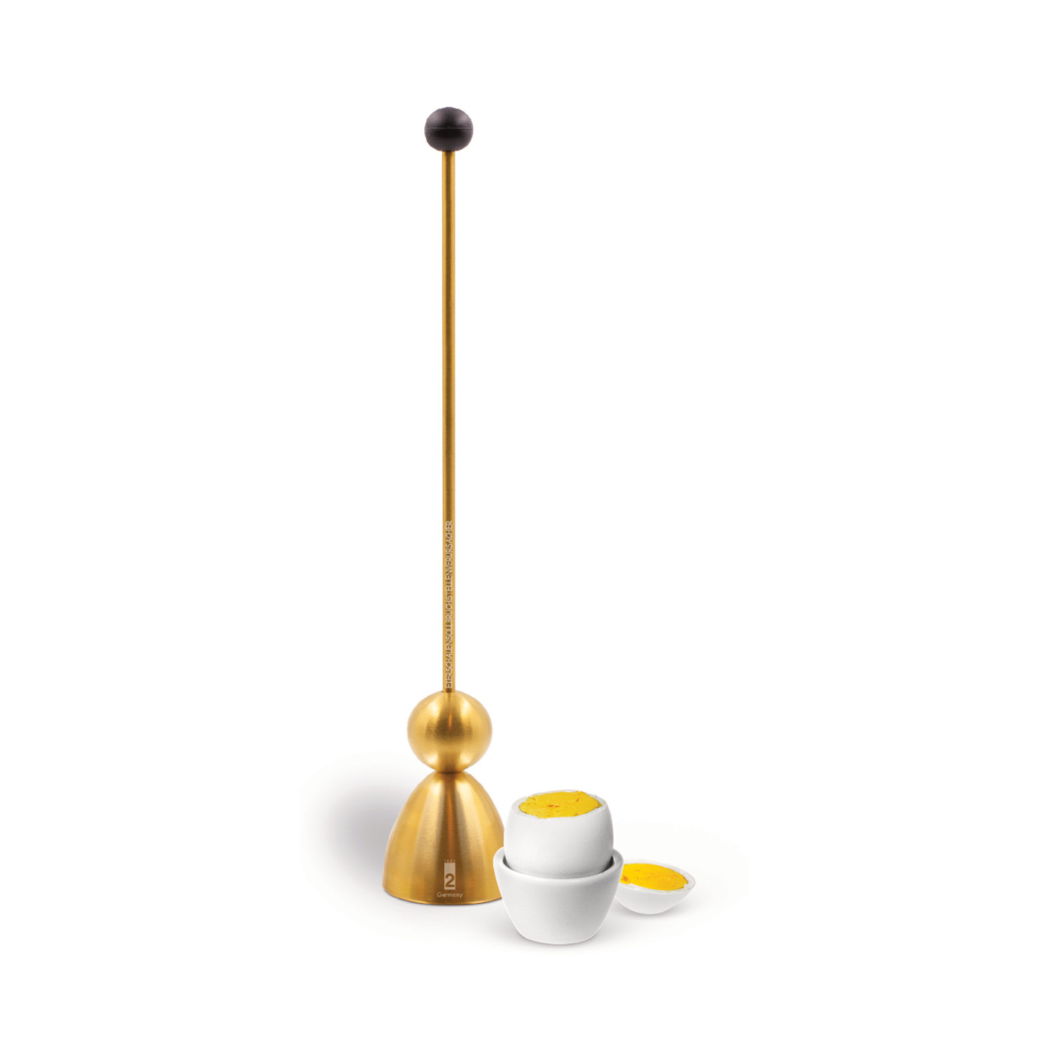 Eieröffner Clack Jubiläum - Gold/ Schwarz