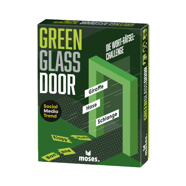 Green Glass Door