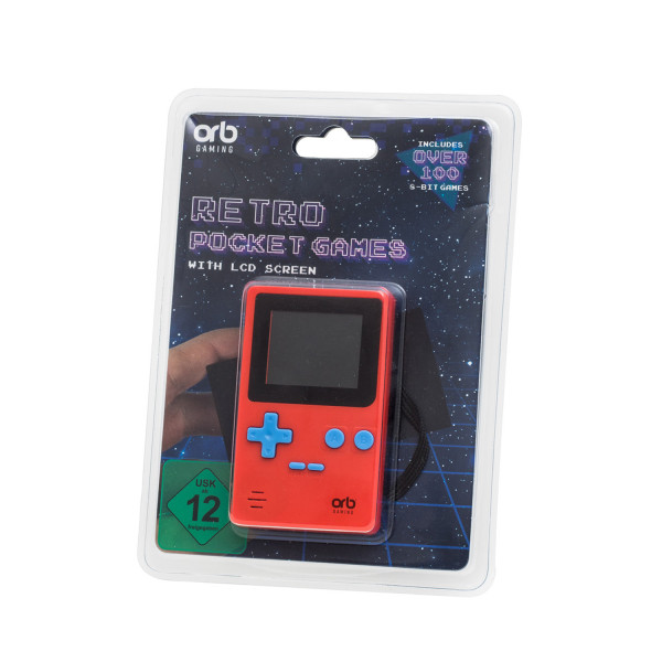 ORB - Retro Konsole Handheld rot